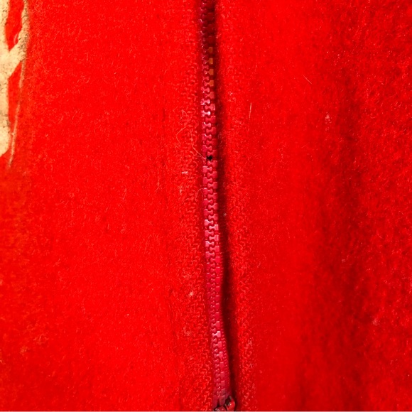 Vintage red wool coat - Picture 7 of 10